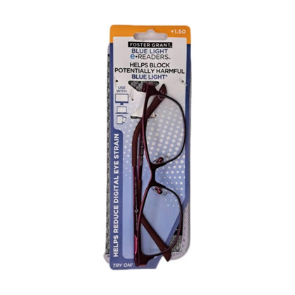 Foster Grant Blue Light eReaders Womens 1.5