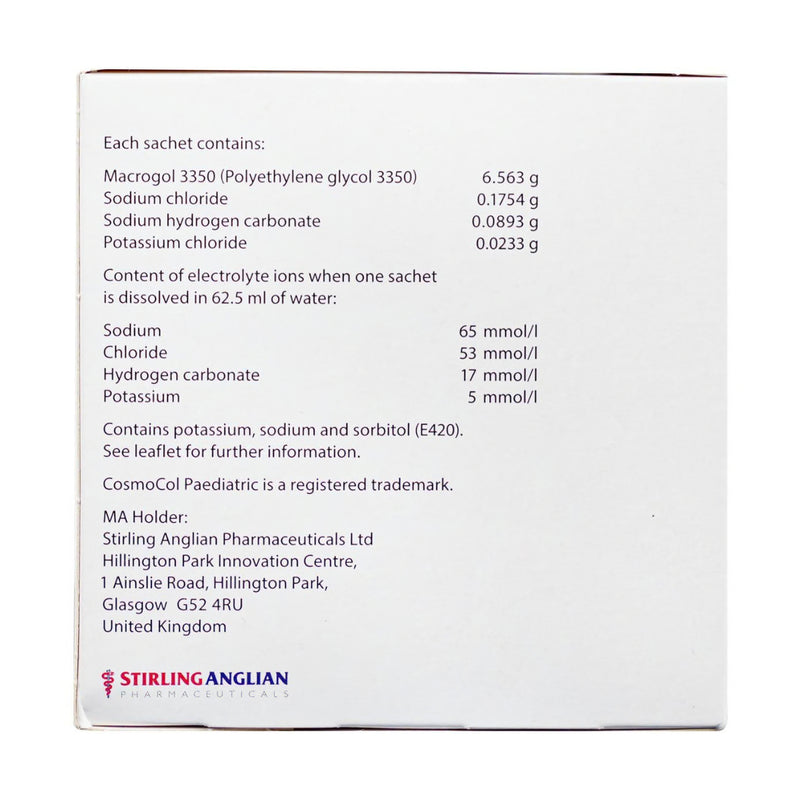 CosmoCol Oral Solution Paediatric 6.9g 30 Sachets