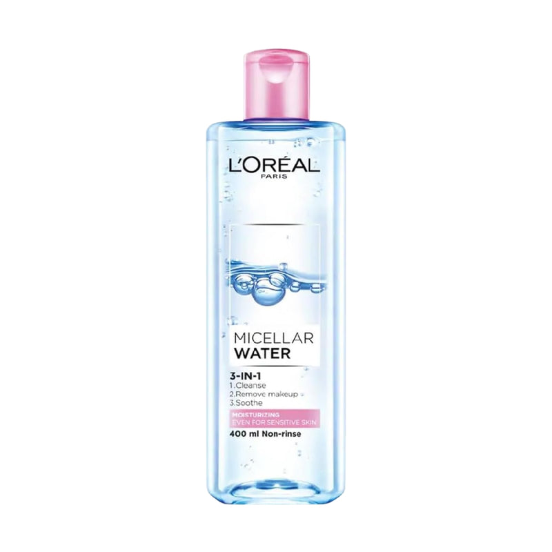 Loreal Paris Micellar Cleansing Water Makeup Remover Moisturizing 400ml