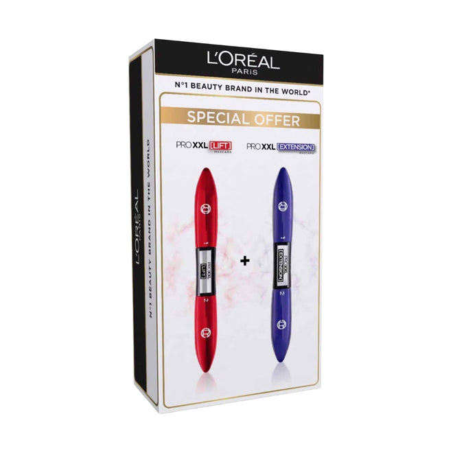 Loreal Paris Pro XXL Mascara 12ml Twin Pack