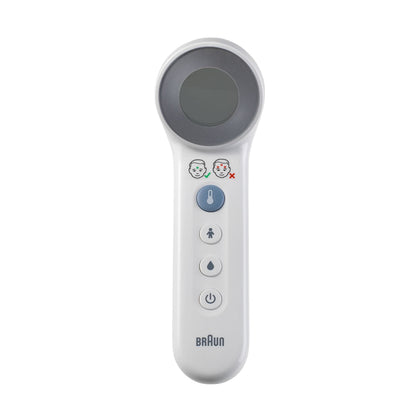 Braun Forehead Thermometer No Touch + Touch White BNT400 - Chemist Warehouse UAE