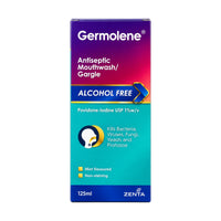 Germidine Mouthwash Gargle Alcohol Free 125ml