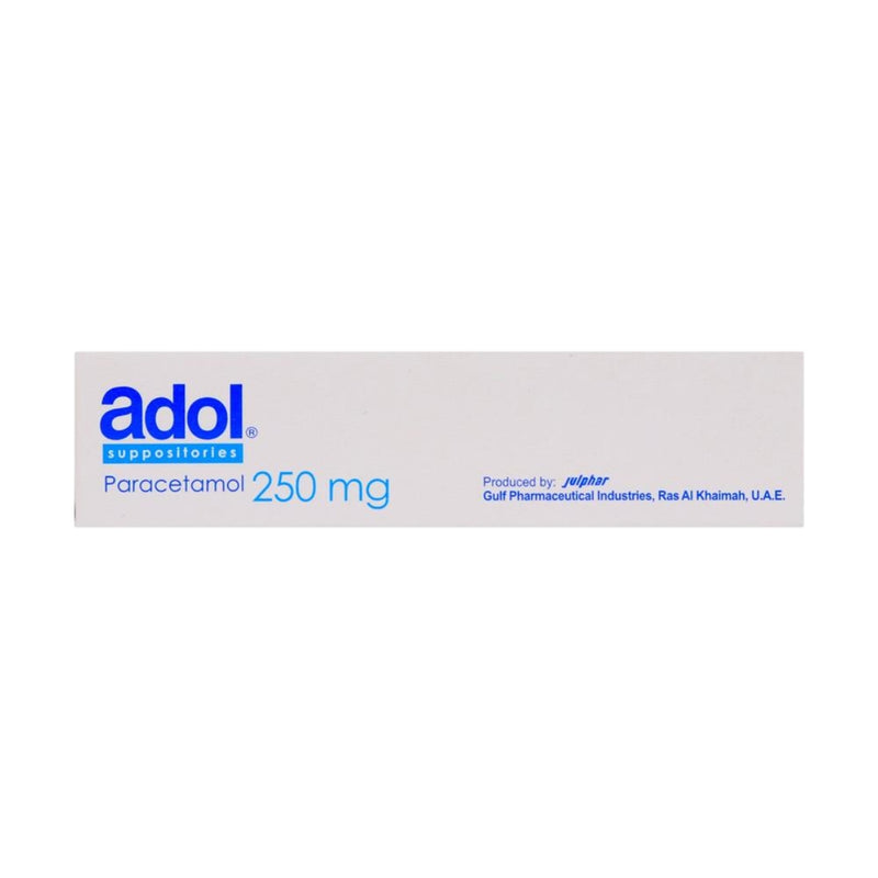 Adol 250mg Rectal Suppositories 10 Strips