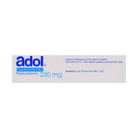 Adol 250mg Rectal Suppositories 10 Strips