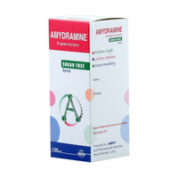 Amydramine Expectorant Sugar Free Syrup 120ml