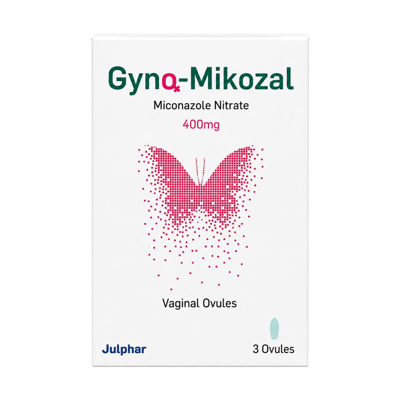 Gyno-Mikozal 400mg 3 Vaginal Ovules