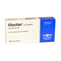 Glycilax Rectal Suppositories Children 12 Strips
