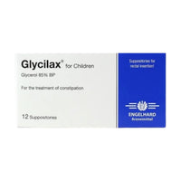 Glycilax Rectal Suppositories Children 12 Strips