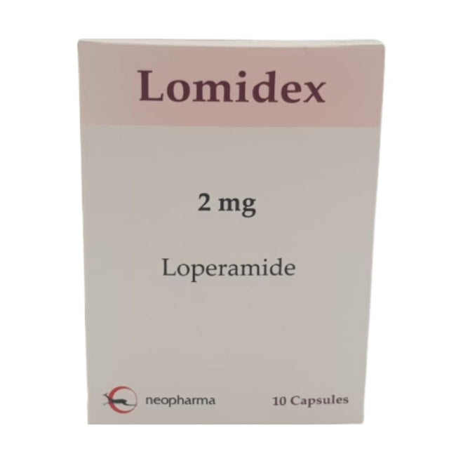 Lomidex 2mg 10 Capsules