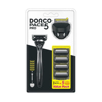 Dorco Razor Pace 5 Pro Men + 5 Refills Value Pack