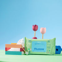 Mustela Baby Cleansing Wipes 60 Sheets