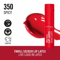 Rimmel Thrill Seeker Lip Latex 350 Spicy 6ml