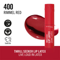 Rimmel Thrill Seeker Lip Latex 400 Rebel 6ml