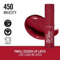 Rimmel Thrill Seeker Lip Latex 450 Majesty 6ml