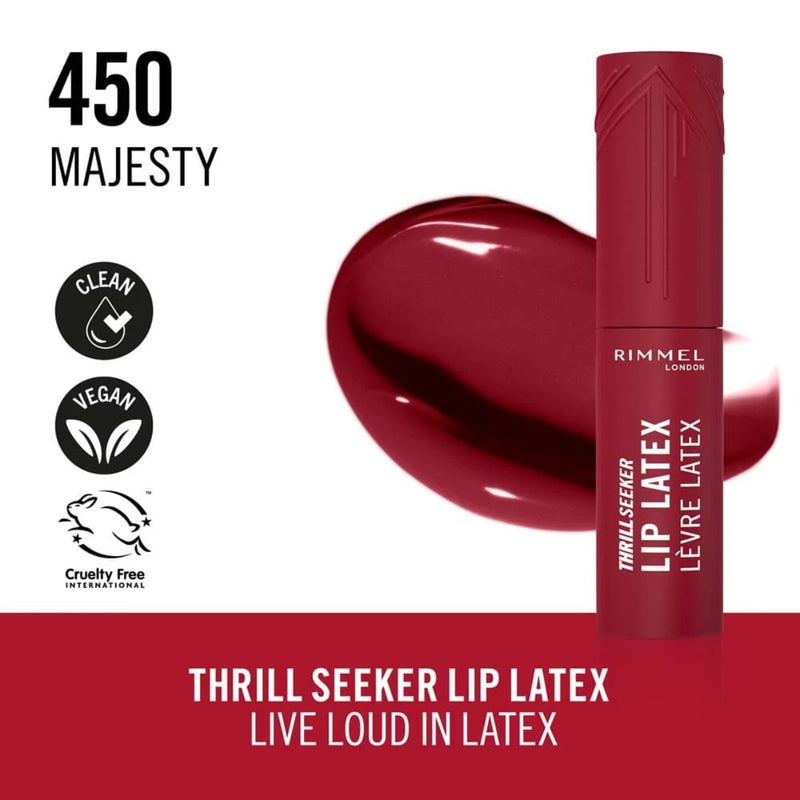 Rimmel Thrill Seeker Lip Latex 450 Majesty 6ml