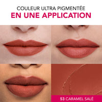 Bourjois Rouge Velvet The Lipstick Matte 53 Caramel Sale 2.4g