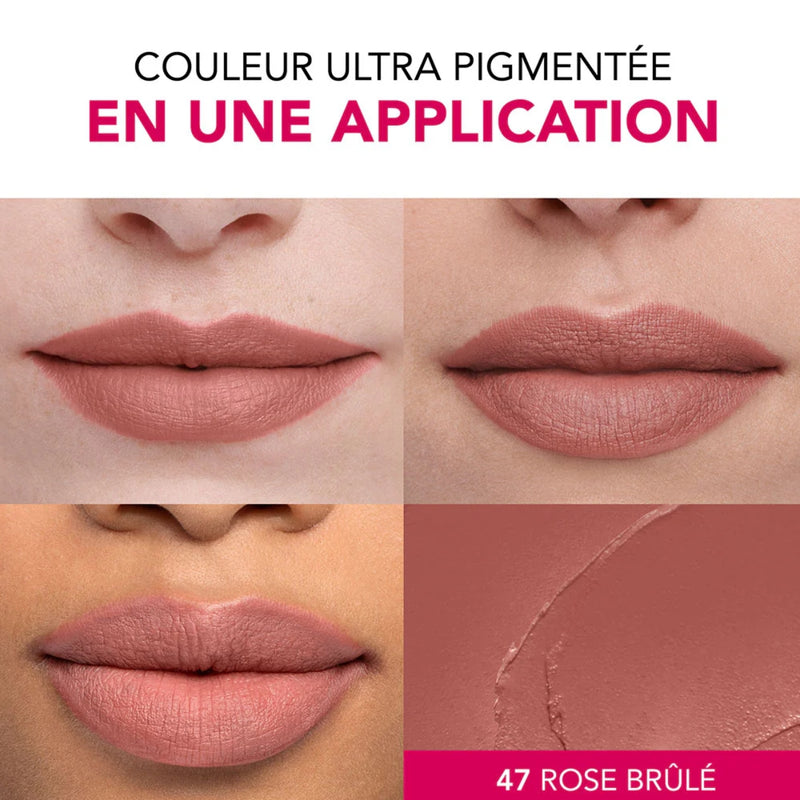 Bourjois Rouge Velvet The Lipstick Matte 47 Rose Brule 2.4g