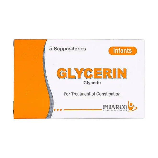 Glycerin Rectal Suppositories Infant 5 Packs