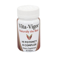 Vita Vigor Hi Potency B Complex 30 Tablets