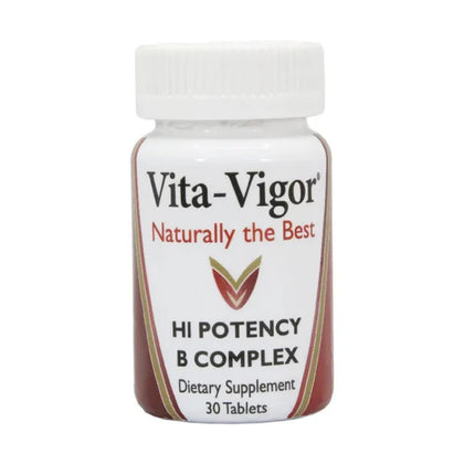 Vita Vigor Hi Potency B Complex 30 Tablets