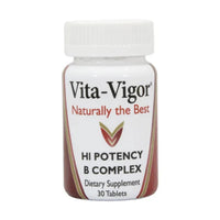 Vita Vigor Hi Potency B Complex 30 Tablets
