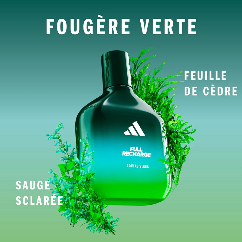 Adidas Vibes Full Recharge (U) EDP 100ml