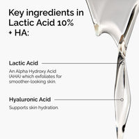 The Ordinary Lactic Acid 10% + Hyaluronic Acid 2% Serum 30ml
