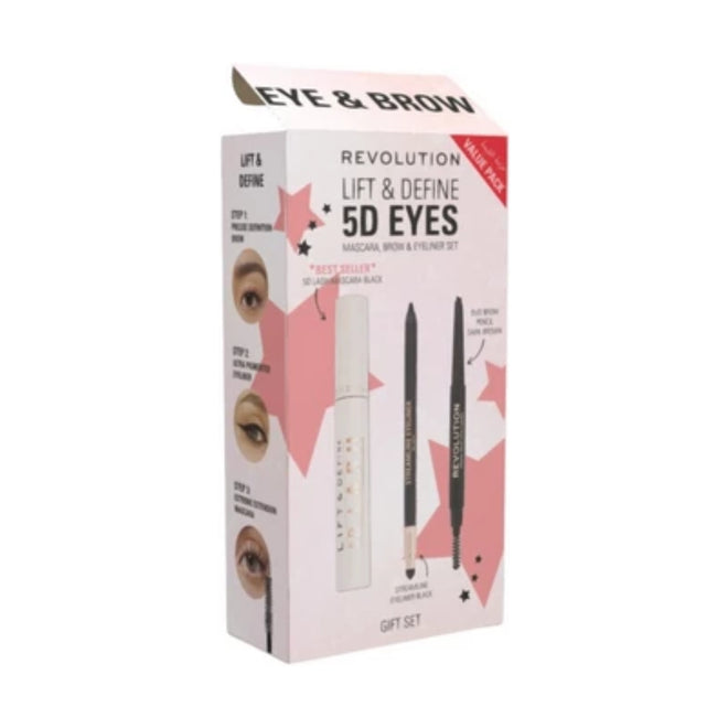 Revolution Makeup Lift & Define 5D Eyes Set