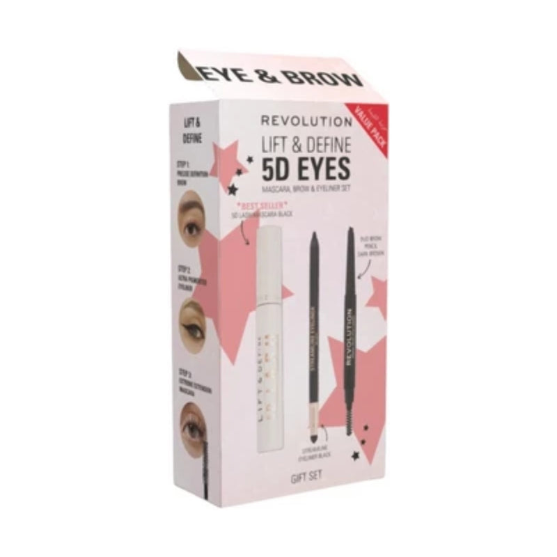 Revolution Makeup Lift & Define 5D Eyes Set