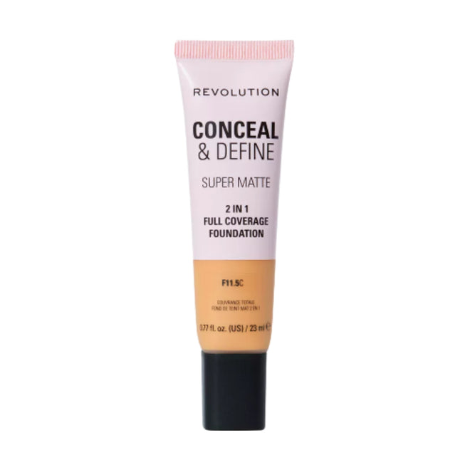 Revolution Makeup Conceal & Define Full Coverage Foundation 11.5C 23ml