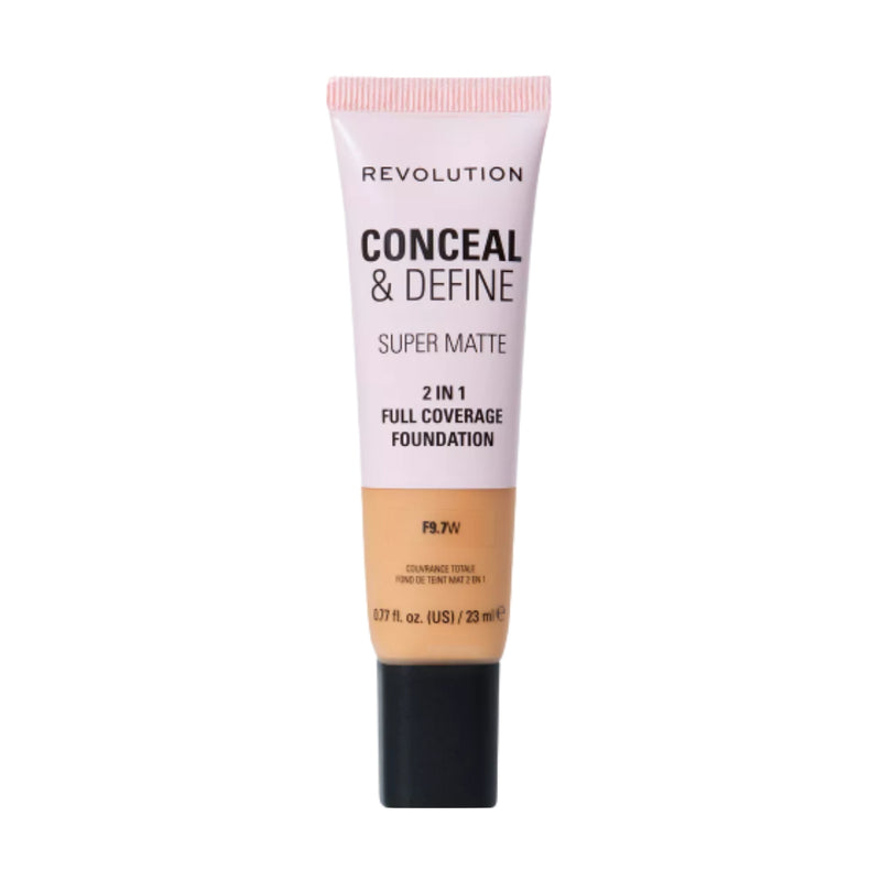 Revolution Makeup Conceal & Define Full Coverage Foundation 9.7W 23ml