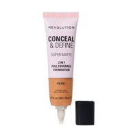 Revolution Makeup Conceal & Define Full Coverage Foundation F12.7NC 23ml