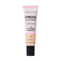 Revolution Makeup Conceal & Define Full Coverage Foundation F3N 23ml
