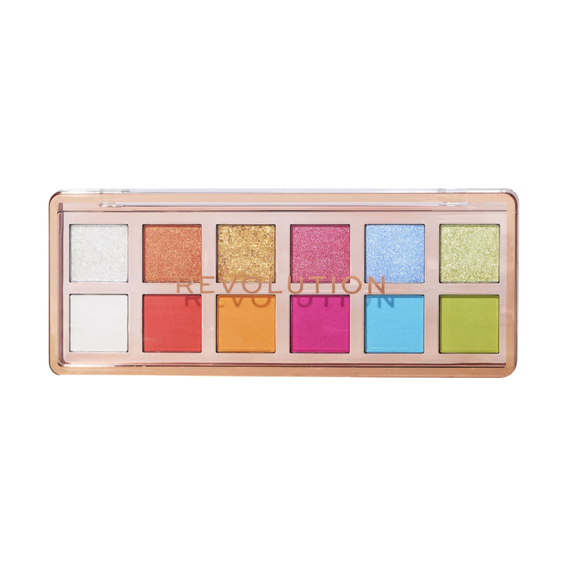 Revolution Makeup Eye Shadow Palette The Vibrant Icon Brights 8.4g