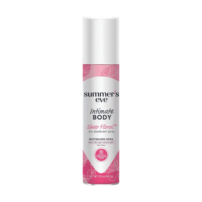 Summer's Eve Daily Freshening Intimate Spray Sheer Floral 56.7g