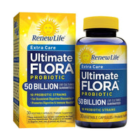 Renew Life Ultimate Flora Extra Care 50 Billion Probiotic 30 Capsules