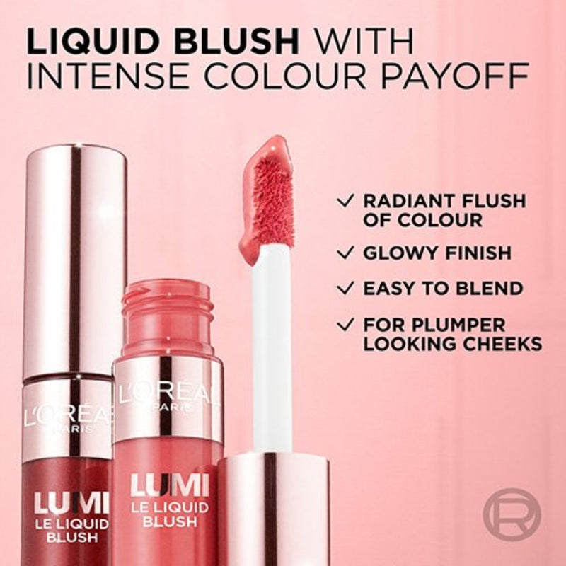 Loreal Paris Lumi Le Liquid Blush 640 Rouge Paris