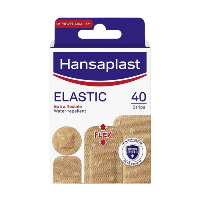Hansaplast Elastic Extra Flexible Water-Repellent 40 Strips