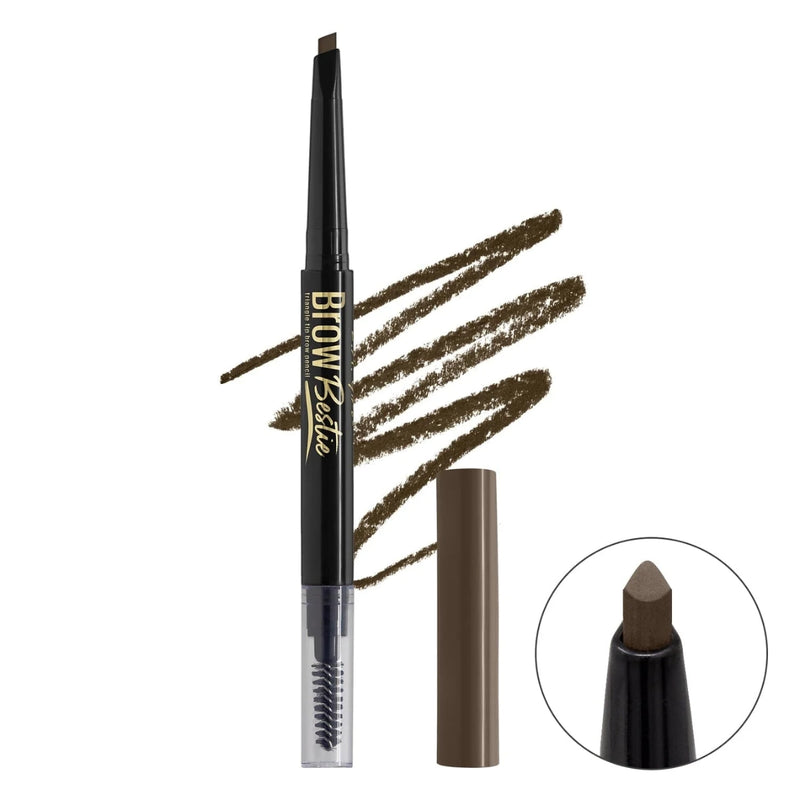LA Girl Brow Bestie Triangular Auto Pencil Medium Brown