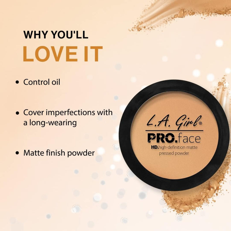 LA Girl Pro Face HD Matte Pressed Powder Classic Tan