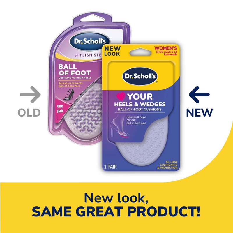 Dr Scholls Love Your Heels & Wedges Ball-Of-Foot Cushions 1 Pair