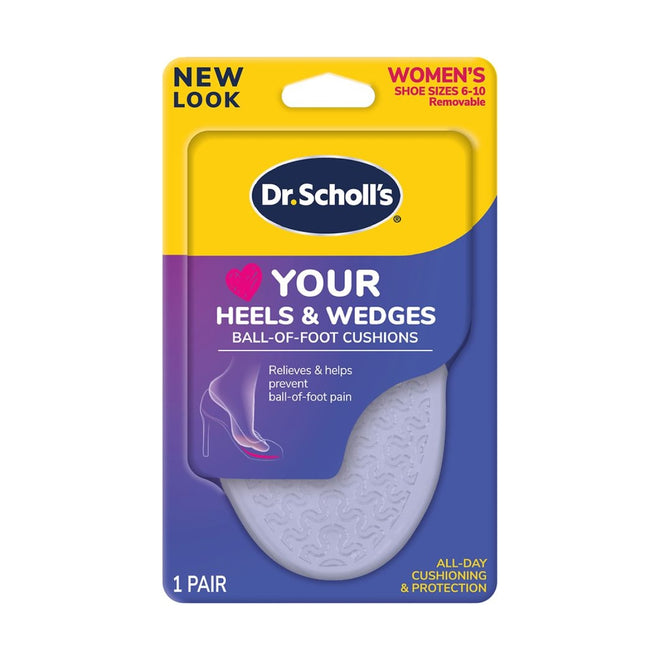 Dr Scholls Love Your Heels & Wedges Ball-Of-Foot Cushions 1 Pair
