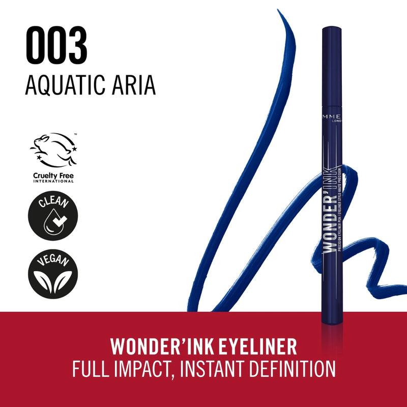 Rimmel Wonderink Eyeliner 003 Aquatic Aria 1ml