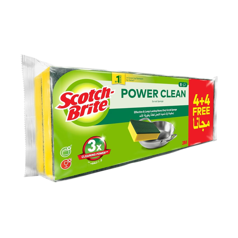 Scotch-Brite Scrub Sponge Classic 8 Packs
