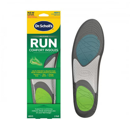 Dr Scholls Run Active Comfort Insoles Mens 1 Pair - Chemist Warehouse UAE