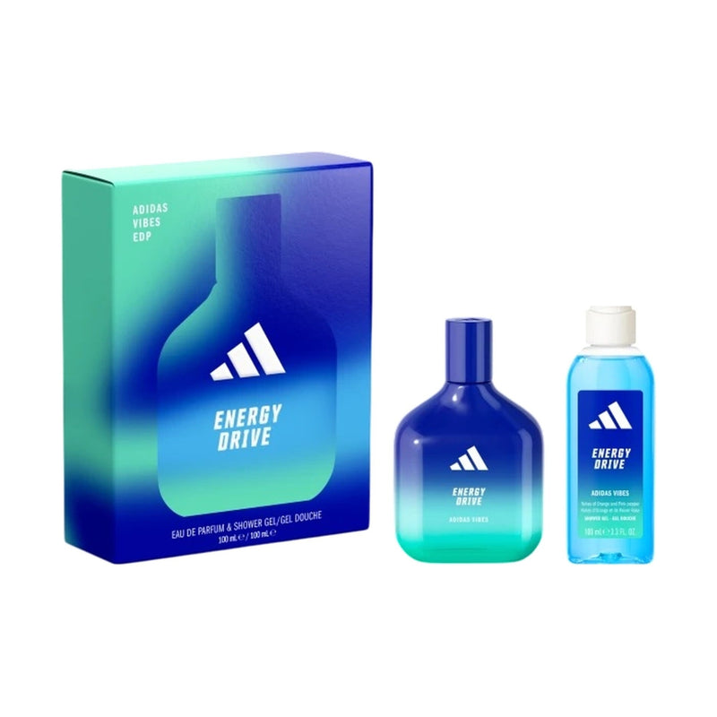 Adidas Vibes Energy Drive EDP 100ml + Shower Gel 100ml
