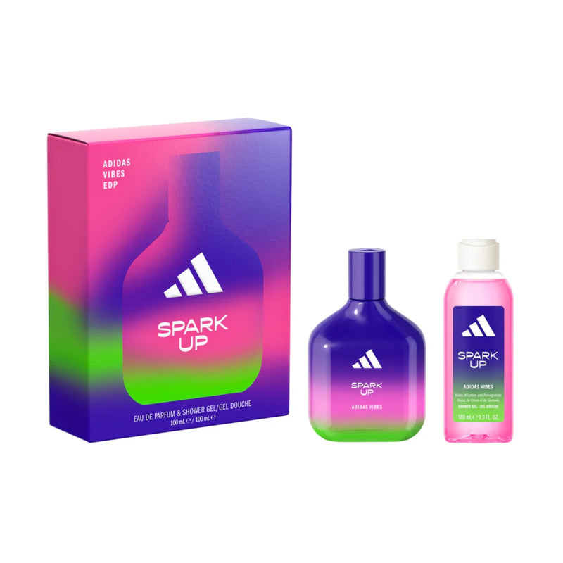 Adidas Vibes Spark Up EDP 100ml +  Shower Gel 100ml