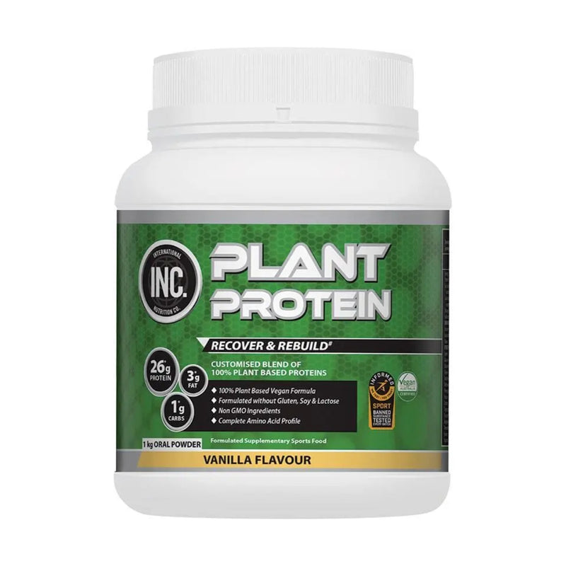 INC Plant Protein Vanilla 1kg