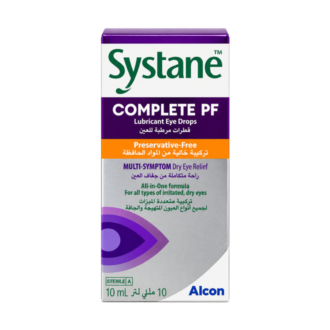 Systane Complete Preservative Free Eye Drops 10ml