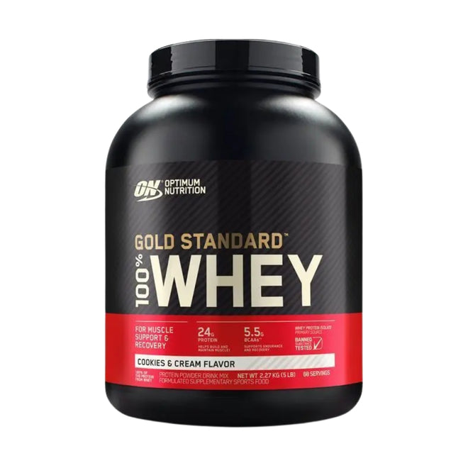 Optimum Nutrition Gold Standard 100% Whey Protein Cookies & Cream 2.27kg
